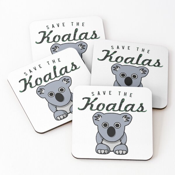 Item preview, Save the koalas hats, save the koalas shirts, save the koalas phone cases, save the koalas dress, save the koalas backpack, save the koalas shirts for lovers koala  designed and sold by Poussyarts.