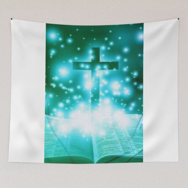 Item preview, The Cross And The Open Bible Religion designed and sold by Rowena Jones.