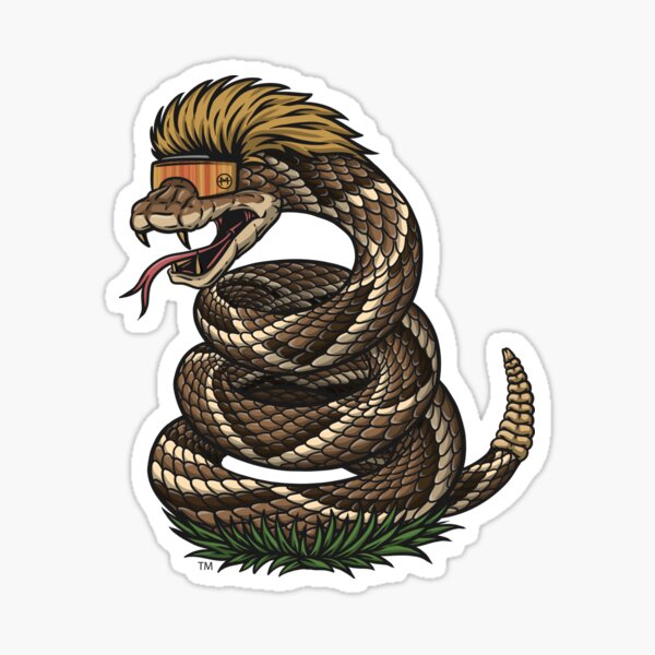 Rattlesnake Stickers for Sale