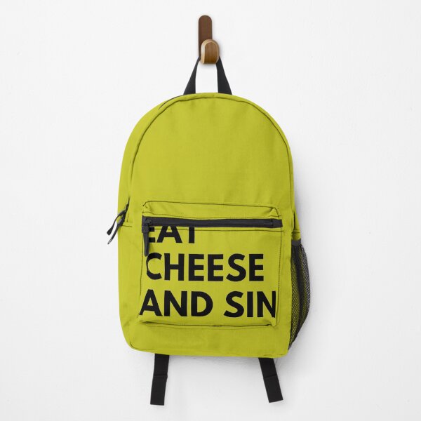 Item preview, Eat Cheese And Sin Art Design designed and sold by Ghanshyam butik.
