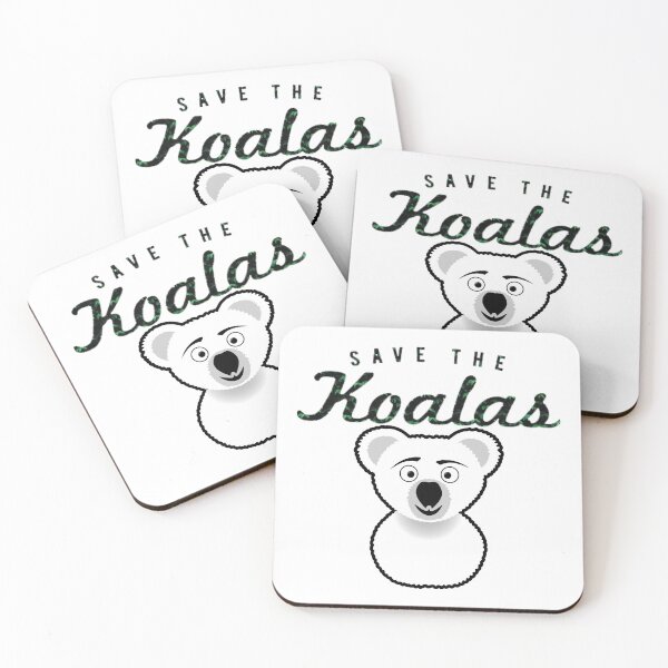 Item preview, Save the koalas hats, save the koalas shirts, save the koalas phone cases, save the koalas dress, save the koalas backpack, save the koalas shirts for lovers koala  designed and sold by Poussyarts.