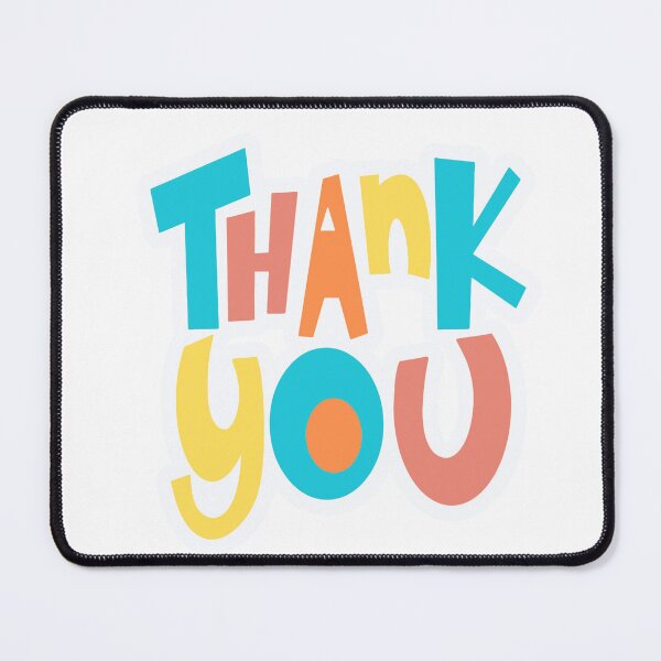 Item preview, Colorful Thank You designed and sold by LD-LailaDesign.