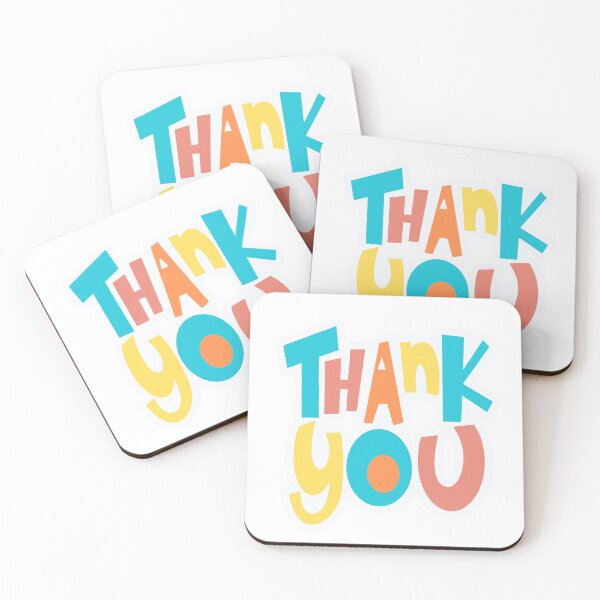 Item preview, Colorful Thank You designed and sold by LD-LailaDesign.