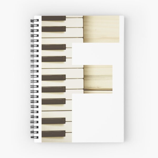 Item preview, Wooden Piano - Piano Keys - Letter 'F' designed and sold by AJGDesignsByAsh.