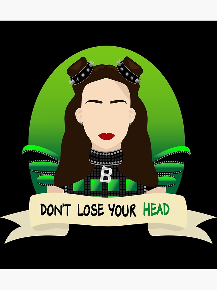 Dont Lose Your Head Six The Musical Anne Boleyn Sticker Poster For Sale By Bberstore Redbubble 2944