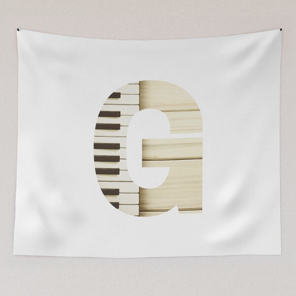 Item preview, Wooden Piano - Piano Keys - Letter 'G' designed and sold by AJGDesignsByAsh.
