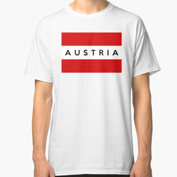 flag of austria Classic T-Shirt