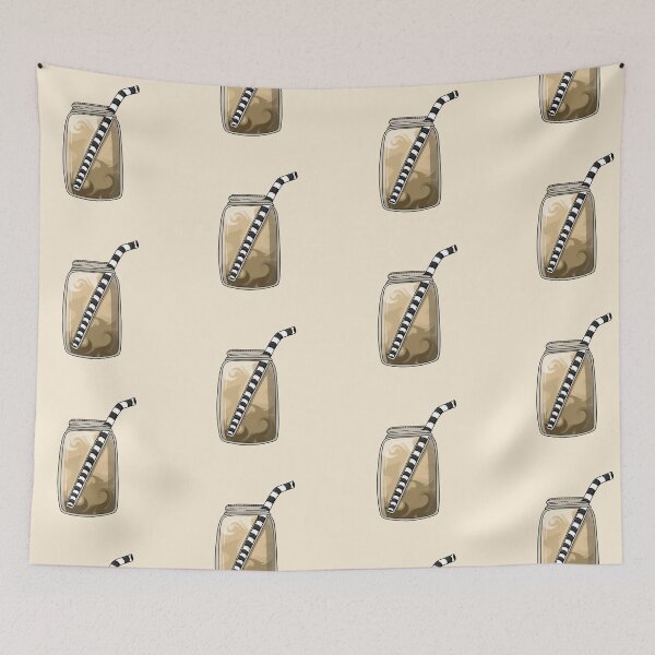 Item preview, Aesthetic Coffee Jar Art  designed and sold by GraphicsByGabby.