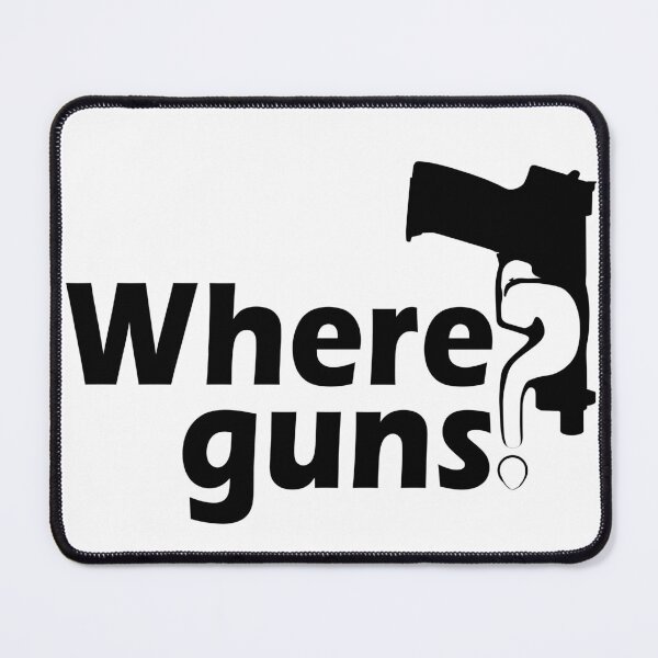 Item preview, Where Guns? Black designed and sold by ScaarAT.