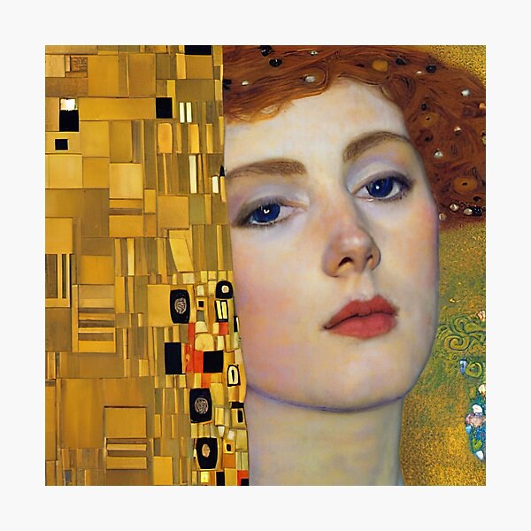 Item preview, Gustav Klimt - Déesse designed and sold by maniacfitness.