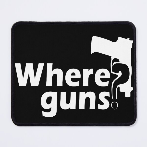 Item preview, Where Guns? White designed and sold by ScaarAT.