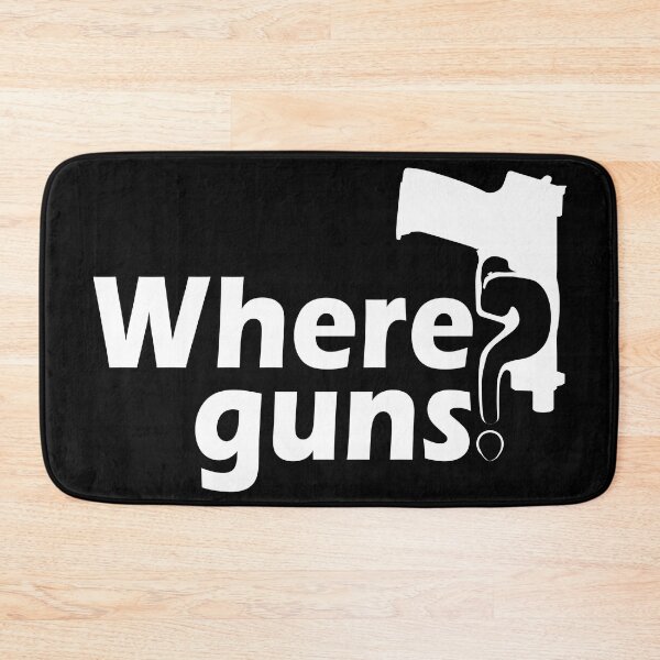 Item preview, Where Guns? White designed and sold by ScaarAT.
