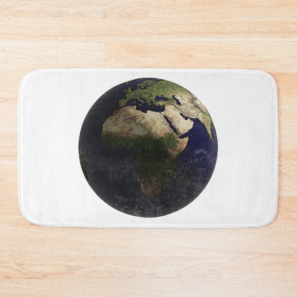 Item preview, Earth Globe Africa, India, Middle East, Europe Grunge/Distressed designed and sold by KTSubz Faith & Fun Designs.