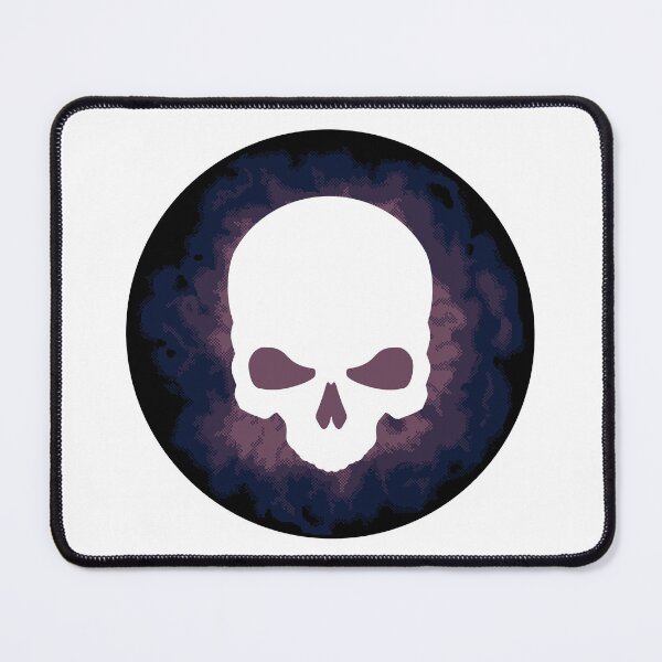 Item preview, Pixel Art Skull Purple Circle designed and sold by wolfkin-design.