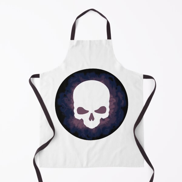 Item preview, Pixel Art Skull Purple Circle designed and sold by wolfkin-design.