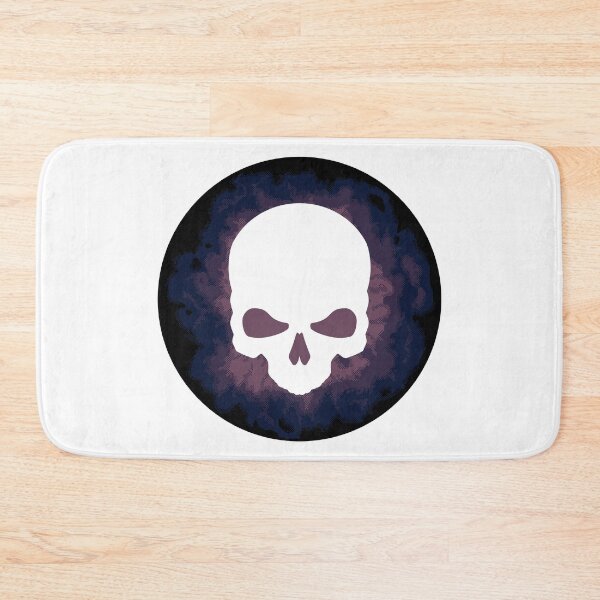 Item preview, Pixel Art Skull Purple Circle designed and sold by wolfkin-design.