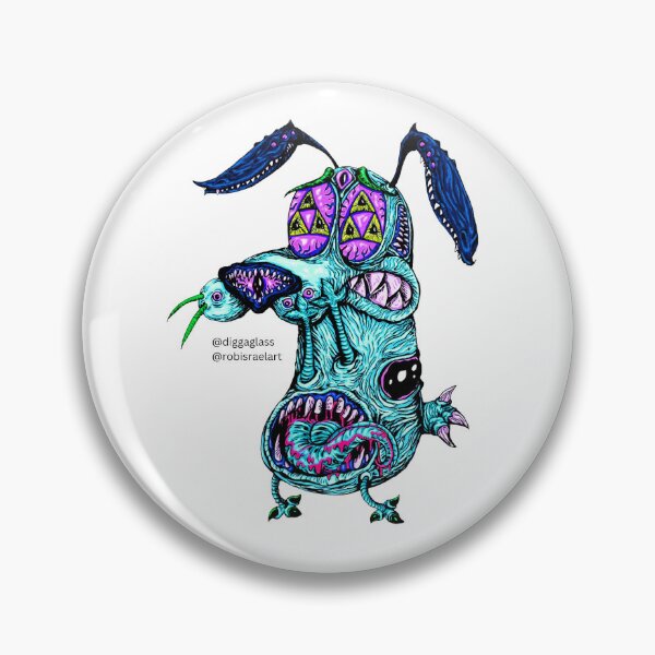 Item preview, DiggaGlass Blue Monster designed and sold by imyourfavorite.