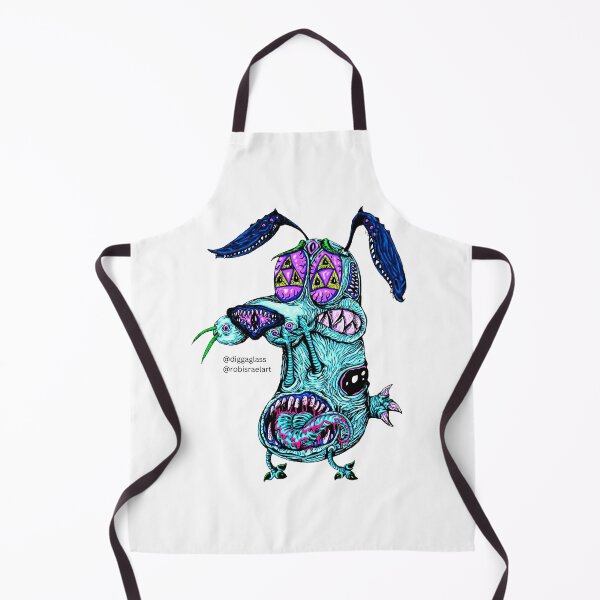 Item preview, DiggaGlass Blue Monster designed and sold by imyourfavorite.