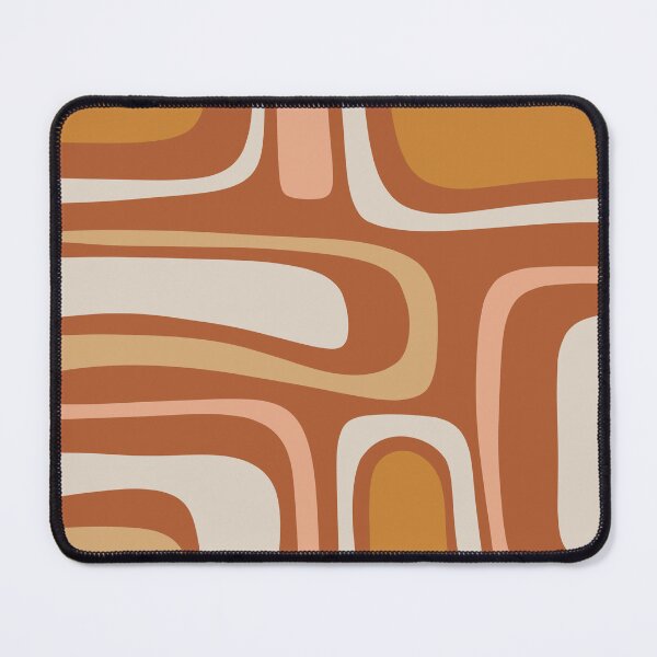 Item preview, Palm Springs Mid-Century Modern Abstract Pattern in Clay Putty Ochre Blush Earth Tones designed and sold by kierkegaard.