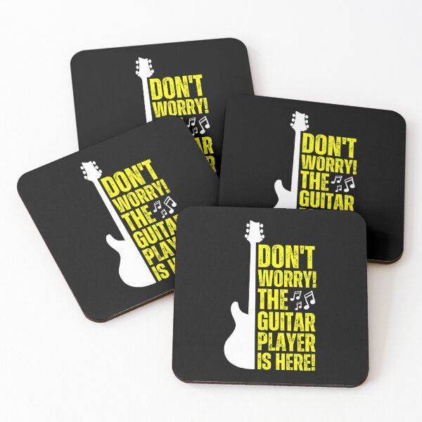 Item preview, Don't Worry, The Guitar Player Is Here - Electric Guitar Quote designed and sold by Simple429.