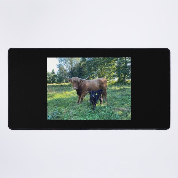 Item preview, Scottish Highland Cattle Cow and Calf 4050 designed and sold by SaarelaHighland.
