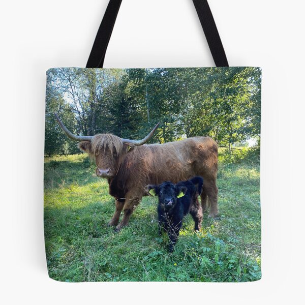 Item preview, Scottish Highland Cattle Cow and Calf 4050 designed and sold by SaarelaHighland.