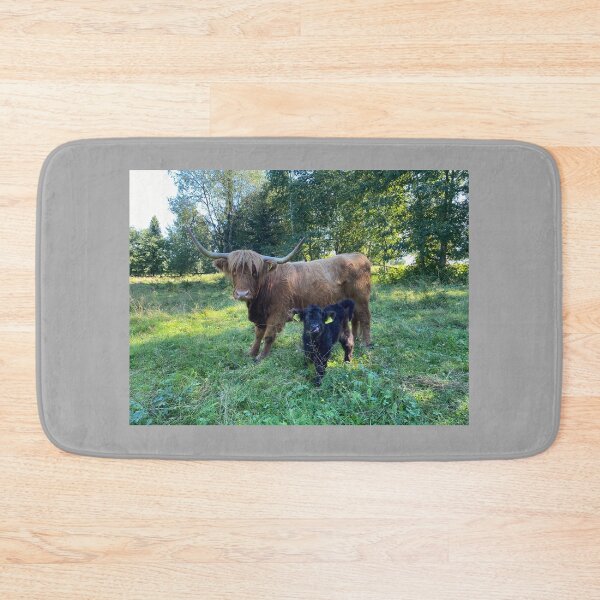 Item preview, Scottish Highland Cattle Cow and Calf 4050 designed and sold by SaarelaHighland.