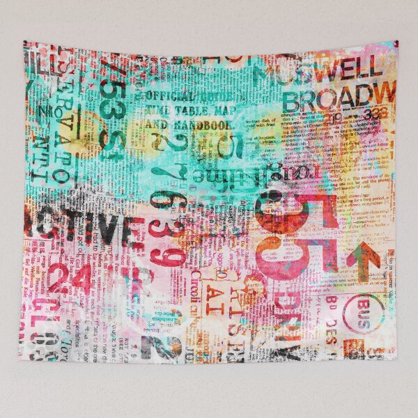 Item preview, Multicolor Typography Urban Street Art designed and sold by artsandsoul.