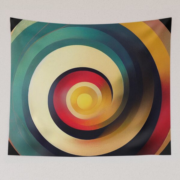 Item preview, Painted Concentric Circles designed and sold by Texterns.