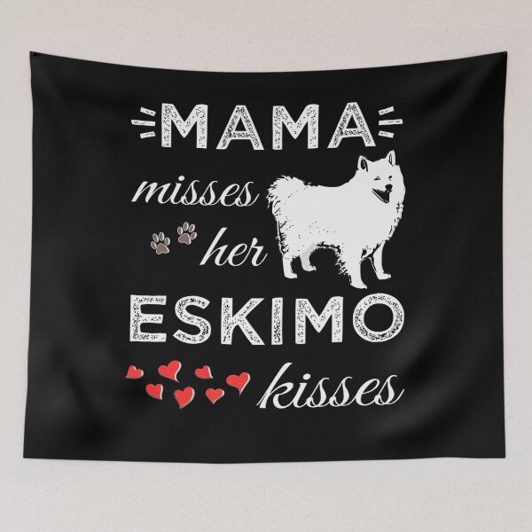 Item preview, American Eskimo Dog Eskie Vintage Retro Cute Funny Dog Mom Tee Gift Love designed and sold by BargerStore.