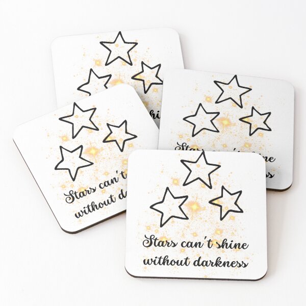 Item preview, stars can't shine without darkness designed and sold by Allklassy.