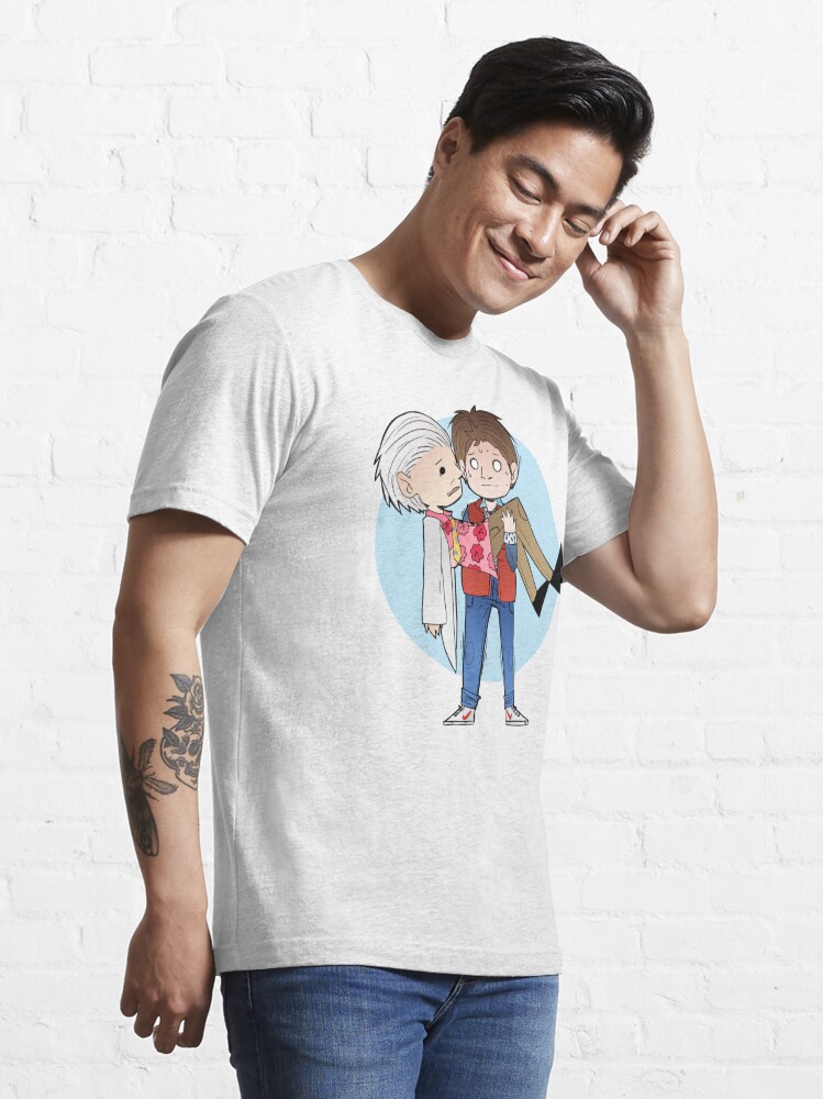 Doc and Marty - Back to the future Essential T-Shirt for Sale by