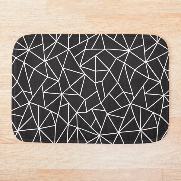Item preview, Patrón abstracto geométrico blanco y negro designed and sold by JMSU.