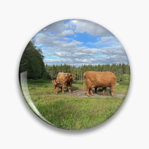 Artikelvorschau, Scottish Highland Cattle Cow and Calf 4055 entworfen und verkauft von SaarelaHighland.