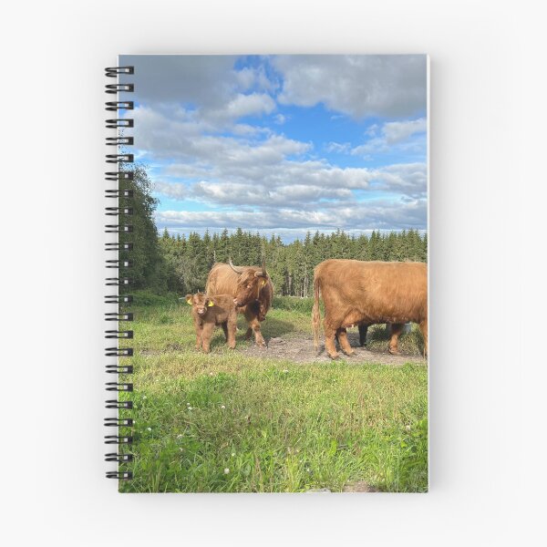 Item preview, Scottish Highland Cattle Cow and Calf 4055 designed and sold by SaarelaHighland.