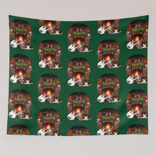 Item preview, Christmas Cats at the fire designed and sold by DAscroft.