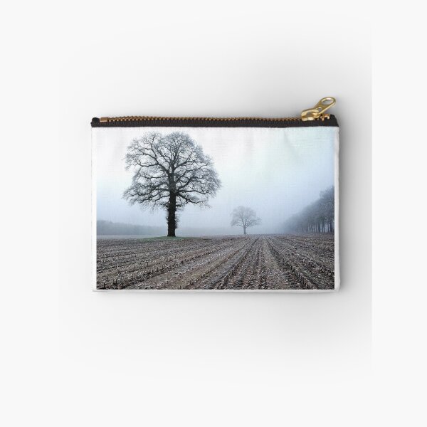 Item preview, Old oak-trees in winter morning mist designed and sold by jchanders.