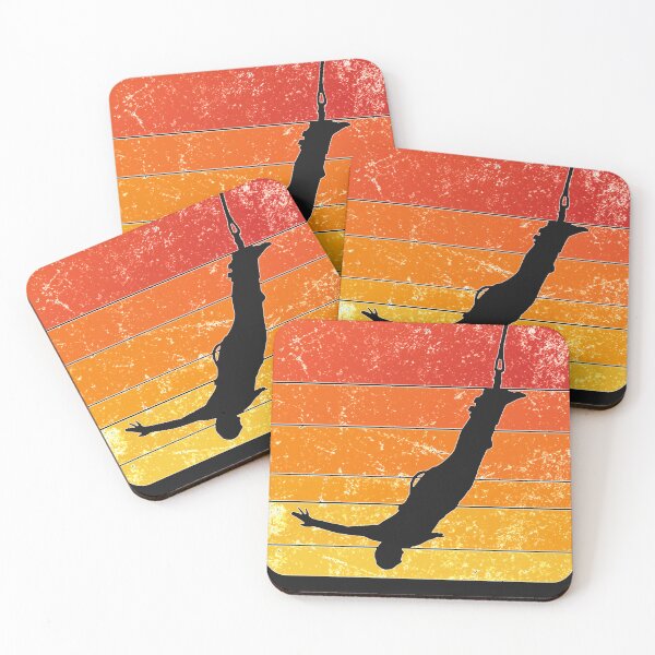 Item preview, Bungee Jumping Extreme Sports Bungy Jumping Retro Sports Gift Idea designed and sold by DamaraFields1.
