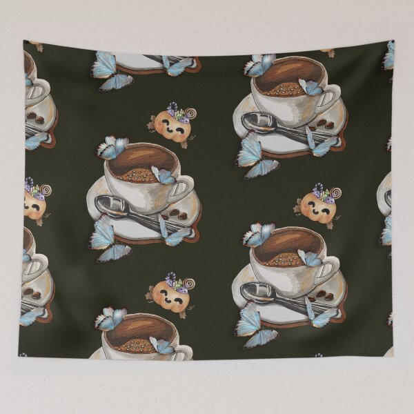Item preview, Pumpkin Autumn Cup Coffee Sublimation designed and sold by fatydesignspace.