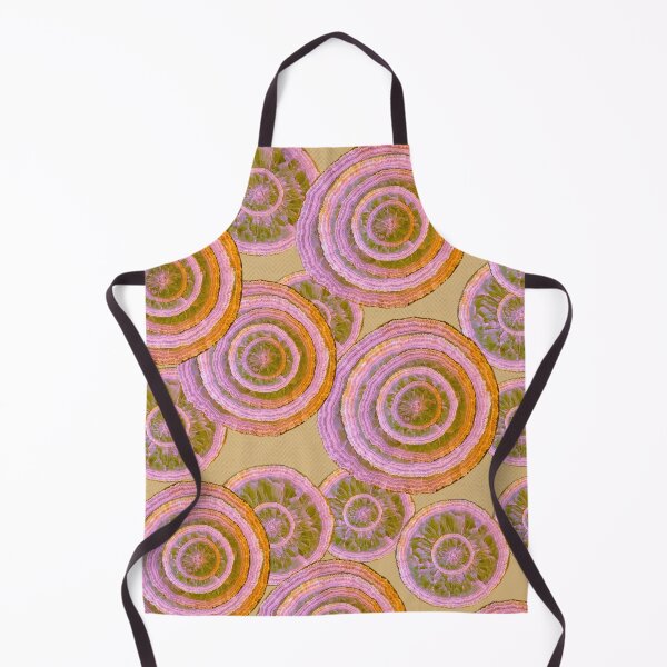 Item preview, Abstraction Strange Lilac Slices beige Background designed and sold by JeLoTall.