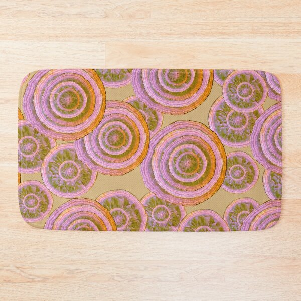 Item preview, Abstraction Strange Lilac Slices beige Background designed and sold by JeLoTall.