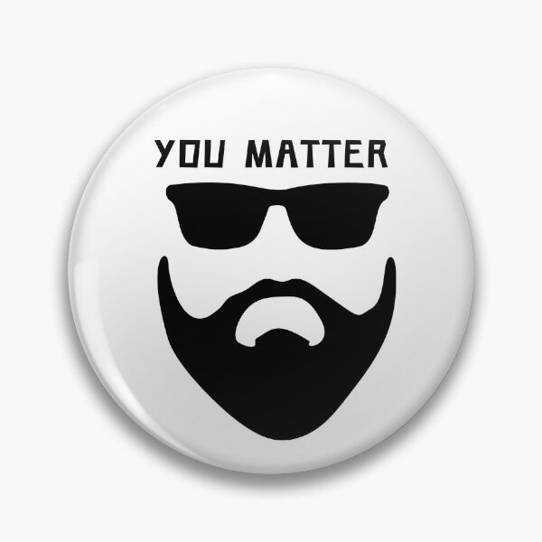 Item preview, you matter, beard man- sun shade designed and sold by Allklassy.