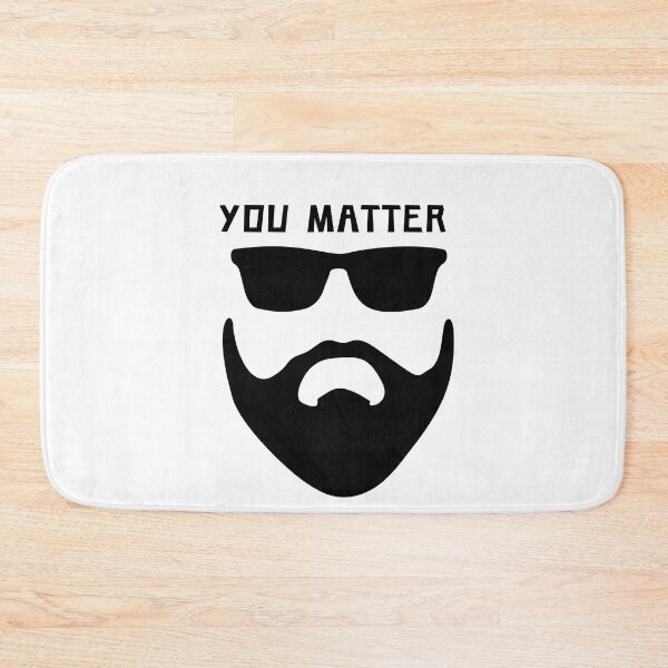 Item preview, you matter, beard man- sun shade designed and sold by Allklassy.