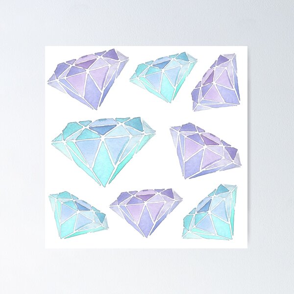 Galaxy Diamond Art Board Print for Sale by Julie Erin Designs
