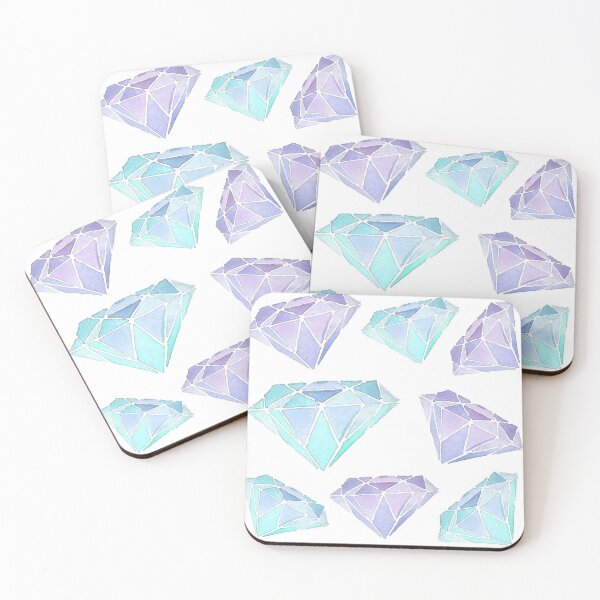 Aperçu de l'œuvre Motif de losanges pastel créée et vendue par Julie Erin Designs.
