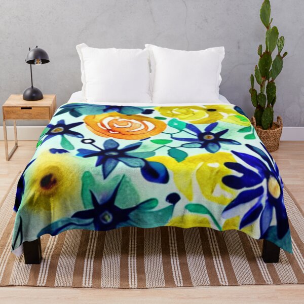 Item preview, Pretty watercolor flowers designed and sold by FGCART.