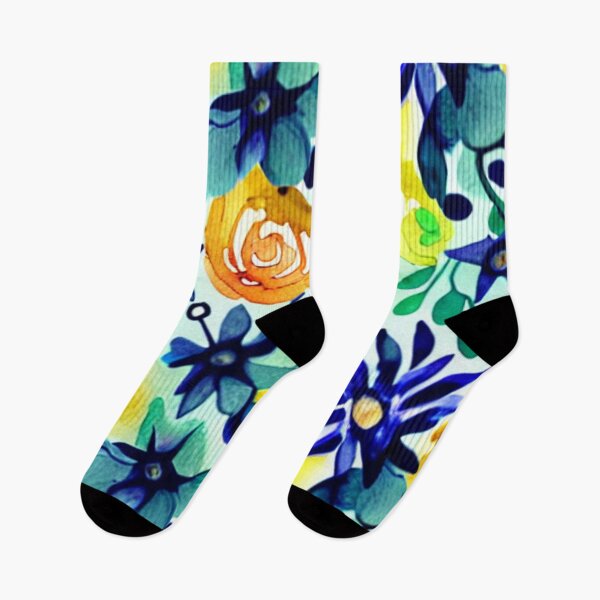 Item preview, Pretty watercolor flowers designed and sold by FGCART.