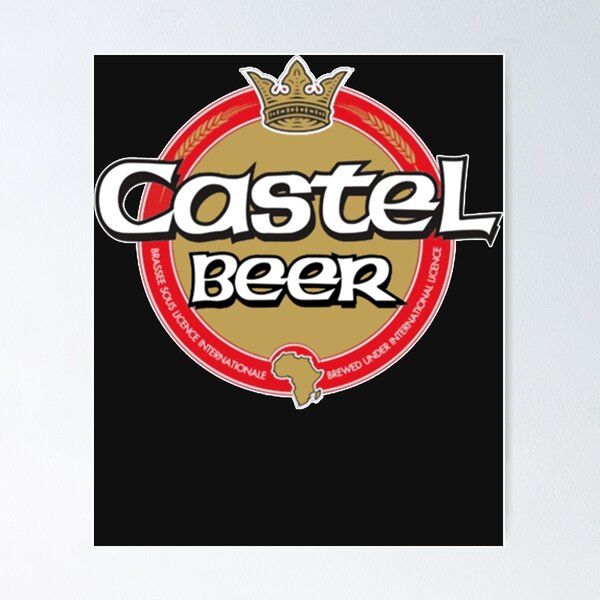 logotipo de cerveza trapezoidal