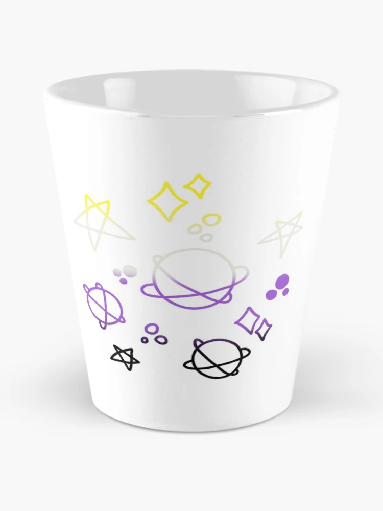 Thumbnail 2 of 4, Coffee Mug, Non-binary Gradient Galaxy designed and sold by Isabel-Jane.