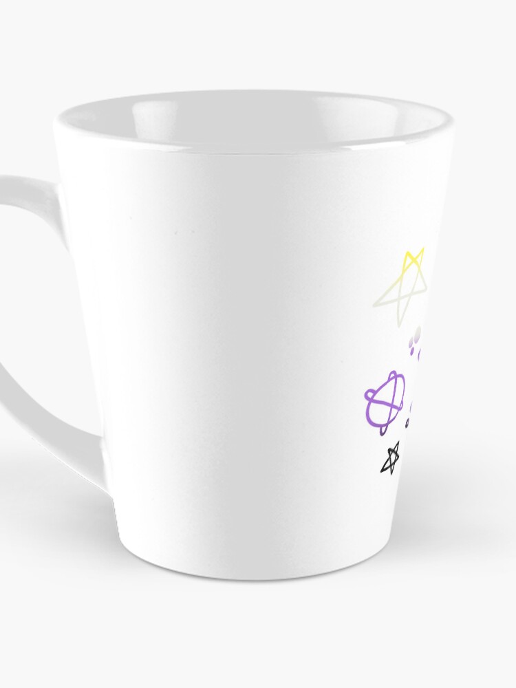 Thumbnail 3 of 4, Coffee Mug, Non-binary Gradient Galaxy designed and sold by Isabel-Jane.